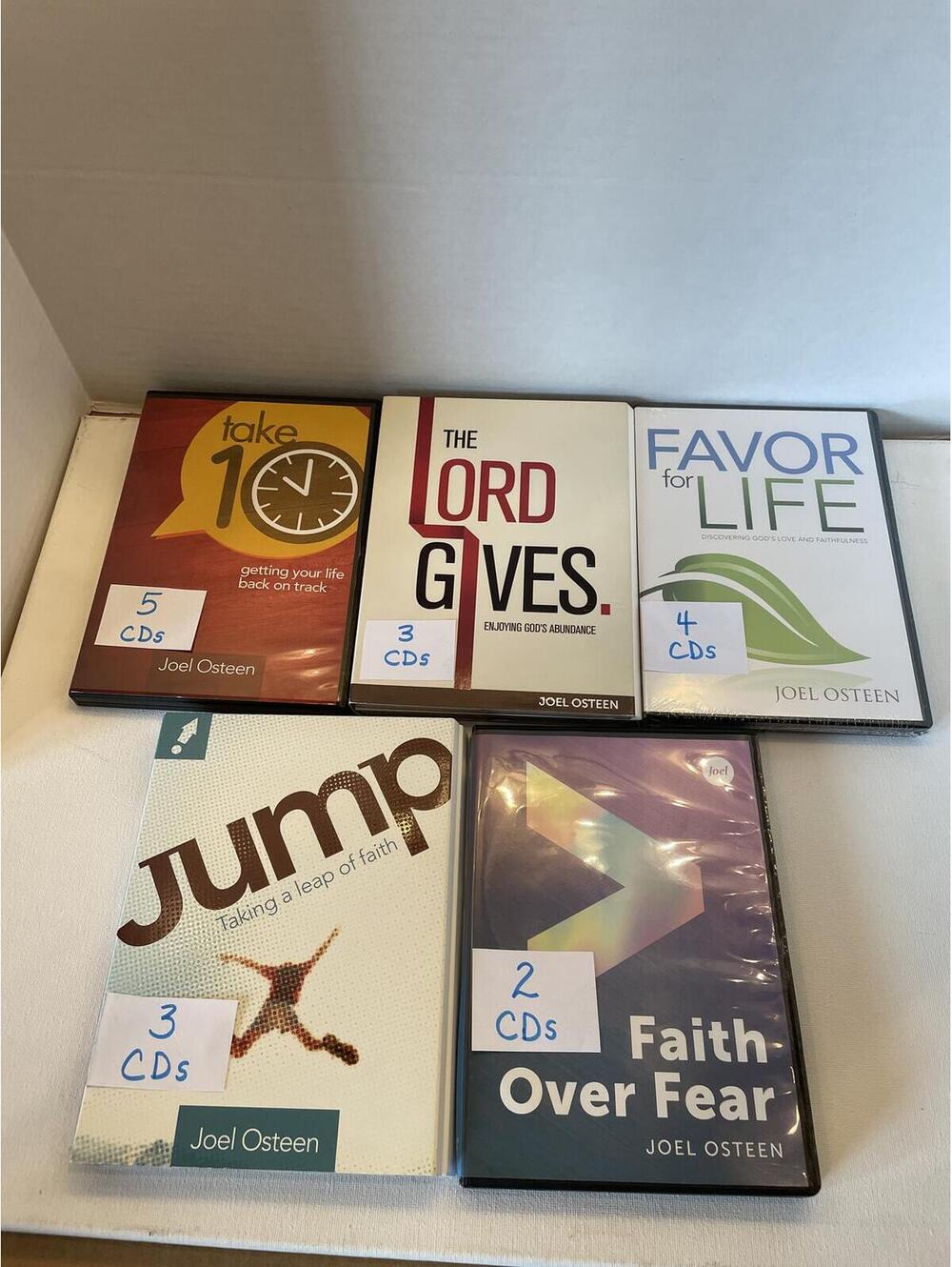 Joel Osteen Inspirational CD Set Collection - 16 CDs
